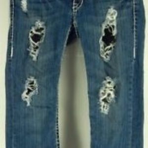 LA IDOL USA WOMEN'S DENIM JEANS SIZE 7